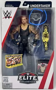 Figura de acción WWE Elite Collection Series 55 Undertaker falta bufanda *DAÑADA - Imagen 1 de 4