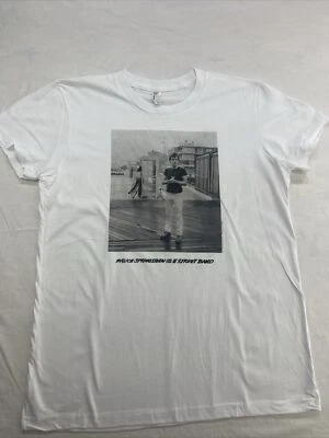 Kids White T-Shirt BRUCE SPRINGSTEEN The River Tour 2016 GIRL BOY Size 2XL NWOT - Image 1 of 4