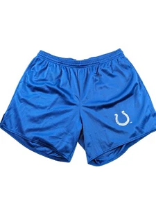 Vintage NFL Indianapolis Colts Athletic Shorts Men’s Size 2XL Blue Made USA 80's - Picture 1 of 10