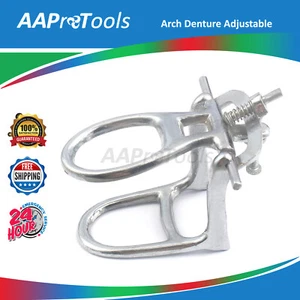 NEU verstellbar #8 Dentallabor voller niedriger Bogen Zahnersatz Artikulator verchromt am besten - Bild 1 von 5