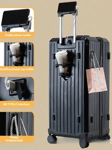 Equipaje engrosado universal silencioso de 25 pulgadas con bloqueo de contraseña  - Imagen 1 de 3