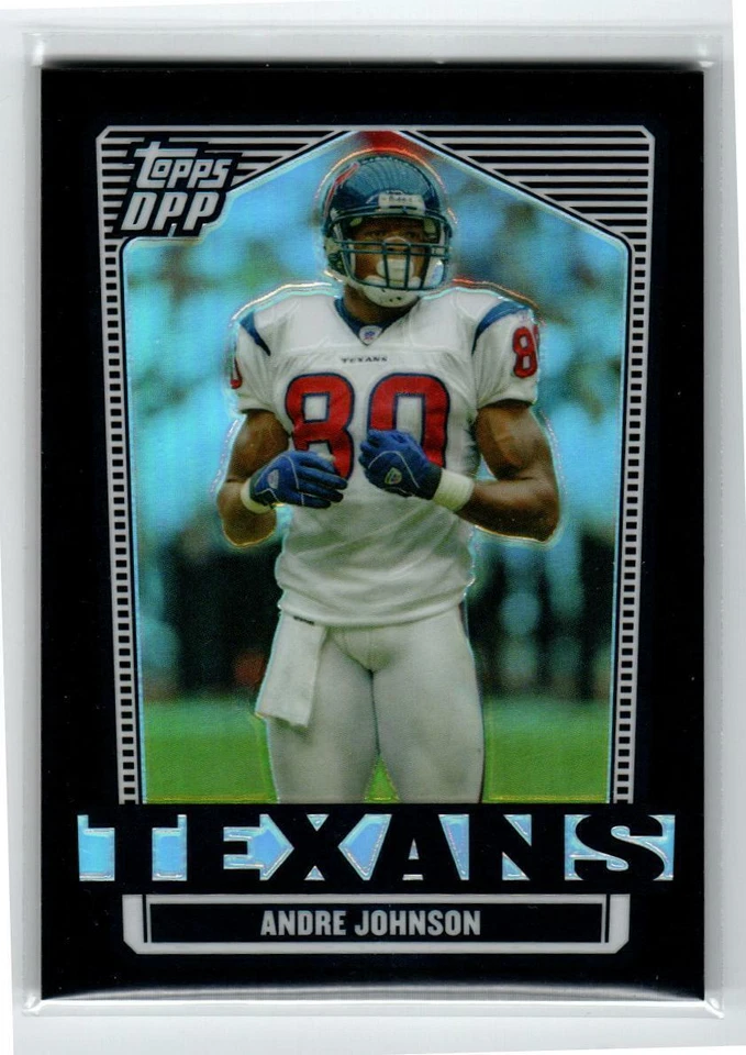 2007 Topps Chrome Black Refractors #18 Andre Johnson (ref 187149) - Image 1 of 1