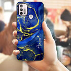 Marble Personalised Phone Case For Motorola Moto G14 E13 G54 G23 G53 Print Cover