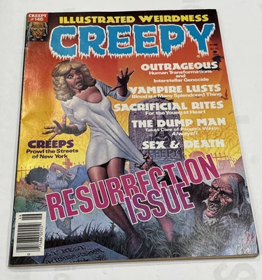Creepy # 146 revista em quadrinhos ficção científica terror monstro edição final HTF - Imagem 1 de 4