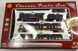 Wow Toys 20 Pieces Battery Operated Lights And Sounds Classic Train Set - Picture 1 of 9