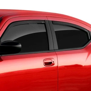 For Ford Expedition 97-02 In-Channel Ventgard Snap Smoke Front Window Deflectors - Picture 1 of 2