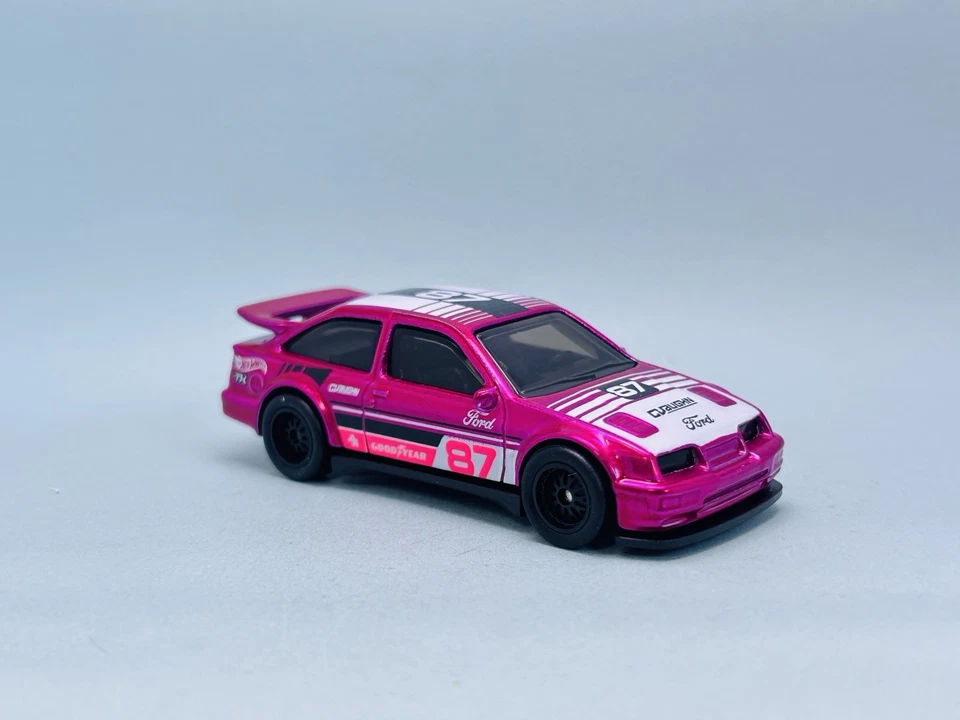 2026 Hotwheels STH Super Treasure Hunt# '87 Ford Sierra Cosworth Un-spun Opened - Image 1 of 3