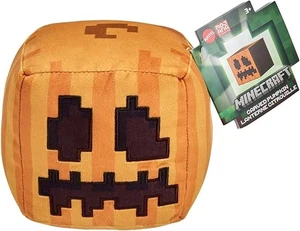 Juguete de peluche suave coleccionable Minecraft TALLADO CALABAZA personaje 6 pulgadas - Imagen 1 de 2