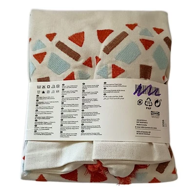 Ikea Gokvalla Pillow Cover Tassels NEW Bohemian Embroidery Farmhouse Neutrals - Image 1 of 4