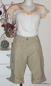 NTS HOSE not the same Capri Hose Pants 44 XXL Baumwolle cotton beige creme Neu - Picture 1 of 7
