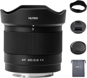 20Mm F2.8 FE, Obiettivo AF Full Frame 20Mm F/2.8 E-Mount per Sony E Mount,Obiett - Foto 1 di 12