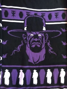 2018 Undertaker WWE Ugly Christmas Sweater Holiday Purple Black 2XL? - Bild 1 von 8
