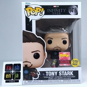 Funko Pop! Marvel Infinity Saga Tony Stark Popup Comfest Resplandor Exclusivo #1416 - Imagen 1 de 6
