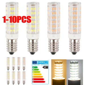 10 x LED Light Bulb E14 7W Cool&Warm White for Kitchen Range Hood Chimney Fridge - Picture 1 of 14