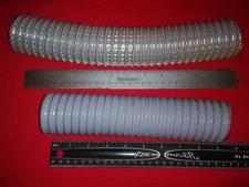 FLEX TUBE Hose Pipe for 2" Vacuum Pipe 9" & 12" Long OOPS BAD CUT DISCOUNT