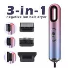 Portable 3 in 1 Ion Hair Dryer Brush HouseholdHot and Cold HairStraightener