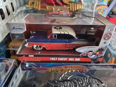Jada 1957 Chevy Bel Air Die Cast AVENGERS 1/32 - New Sealed - Image 1 of 2