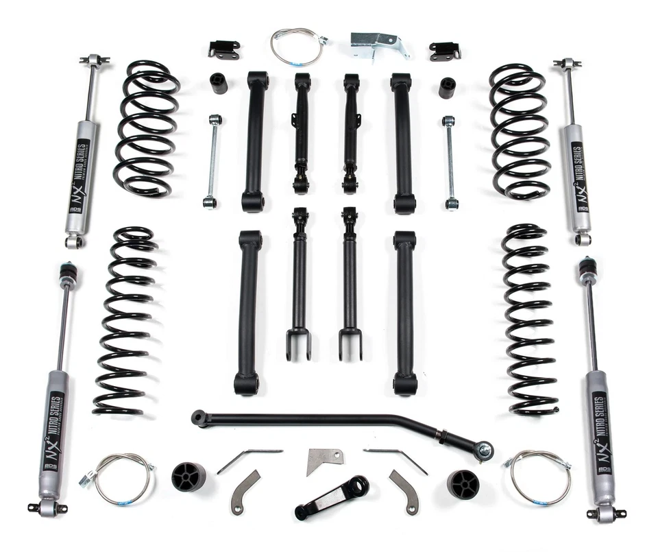 BDS 4.5" LIFT KIT,NITRO SERIES SHOCKS,FITS 1997-2006 JEEP WRANGLER TJ & LJ - Image 1 of 1