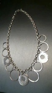 Silpada Sterlingsilber Scheibe 17 Zoll 33,2 Gramm Halskette - Bild 1 von 4