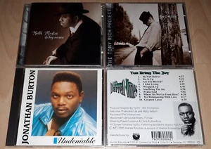 JONATHAN BURTON Undeniable DARRELL JONES, KEITH MARTIN 4 Alben CD Indie R&B Rnb - Picture 1 of 13