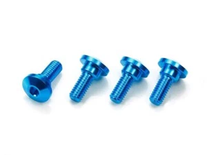 Tamiya 54862 Aluminum Servo Step Screws (4 Pcs.), (TA07/TA08/TB05/TRF420), NIP - Picture 1 of 3