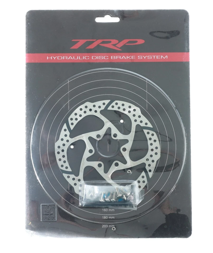 TRP Disc Brake Rotor 140mm 6 Bolt With Bolts