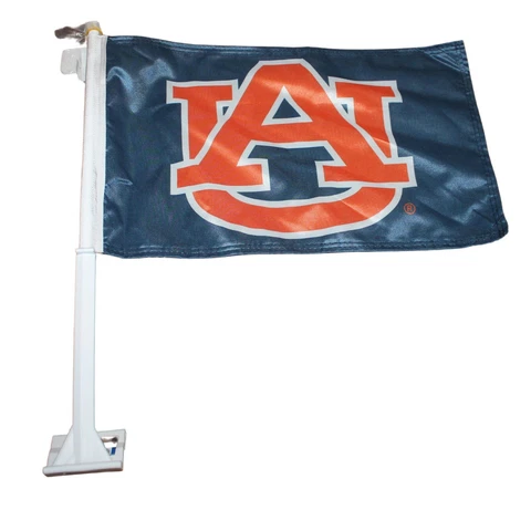Auburn University Tigers Convertible Car to Wall Flag NEW Blue and Orange Cover