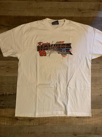 Chase Kevin Harvick Goodwrench The Right Stuff Shirt SIZE LARGE DOUBLE SIDED Cover