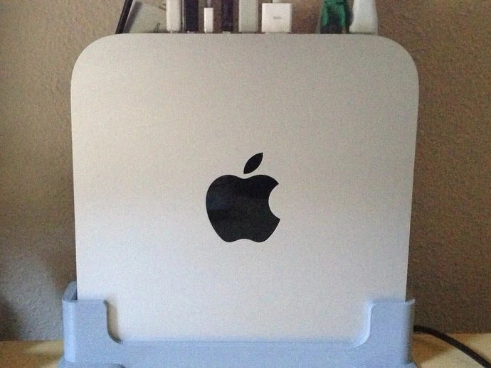 Universal verticle Mount for 3rd 4th generation Mac Mini Aluminum - Image 1 of 4