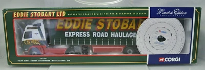 Corgi CC12401 Volvo Globetrotter Truck & Curtainside Trailer - Eddie Stobart Ltd - Image 1 of 4