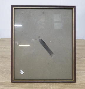 Vintage Wood Picture Photo Frame with Gold Trim 32 cm x 27 cm - Picture 1 of 5