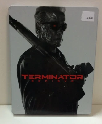 Terminator: Genisys - Limited Edition Steelbook [Blu-ray + 3D] AS IS AI-048 - Image 1 of 4