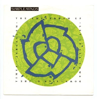 Simple Minds ‎Vinyl The Amsterdam 1989 German pressing - Image 1 of 4