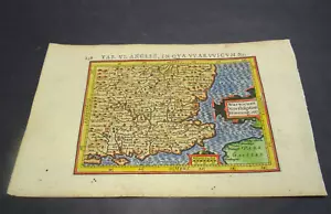 Antique Map of South East England by Petrus Bertius 1618 - Picture 1 of 4