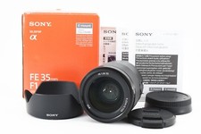 Sony FE 35mm F1.8 SEL35F18F Lens for E Mount From Japan w/Box [Near Mint] #21013