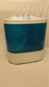 TWIN TUB MINI DORM PORTABLE WASHING MACHINE DRYER LAUNDRY COMPACT WASHER CAMPING - Picture 1 of 7