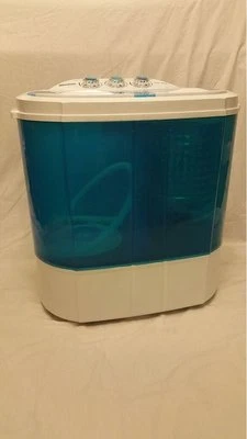 TWIN TUB MINI DORM PORTABLE WASHING MACHINE DRYER LAUNDRY COMPACT WASHER CAMPING - Image 1 of 4