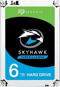 ST6000VX001 Seagate Skyhawk 6 TB 5400RPM 3.5" SATA III 256 MB Internal HDD - Picture 1 of 1