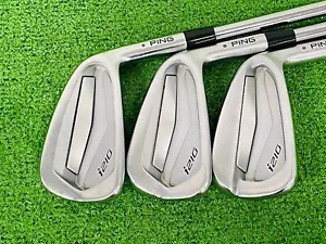 Ping i210 Iron 5-9+PW RH Ns Pro Modus3 Tour 105 Stiff Flex Steel Broun Dot G9577 - Picture 1 of 9