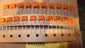 Philips Orange Drop MKT Series 0.01uf, 400V, ±10% 2222 365 51103 Capacitors x5 - Picture 1 of 9
