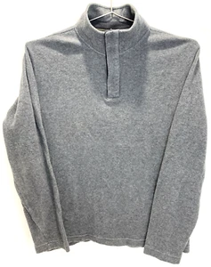 British Khaki Herren XL Grau Quarter Zip Langarm Outdoor Sweater Pullover - Bild 1 von 7