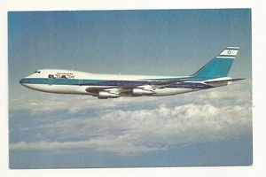 Postal vintage ELAL El Al 747 ENVÍO GRATUITO - Imagen 1 de 2