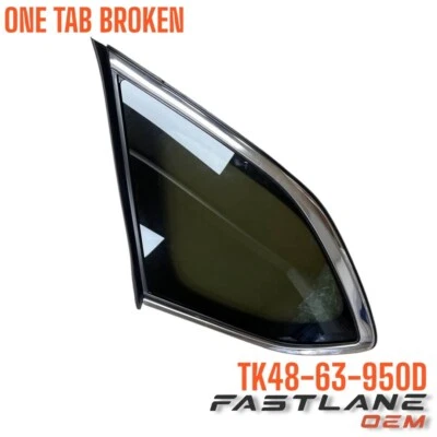 MAZDA CX-9 2016-2023 CUARTO DE VIDRIO - LADO DEL CONDUCTOR (IZQUIERDA) NUEVO FABRICANTE DE EQUIPOS ORIGINALES TK48-63-950D Foto 1 de 4