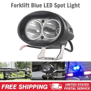 20W LED Blue Forklift Truck Spot Working Light Warehouse Safety Warning Light US - Picture 1 of 23