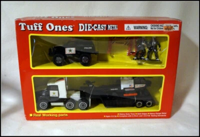 1997 Remco 'TUFF ONES" Police Helicopter Set Original Box New Old Stock #Z251 - Image 1 of 4