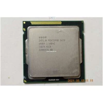 Intel® Pentium® G620 CPU 3 MB Cache, 2.60 GHz Socket 1155 - Image 1 of 2