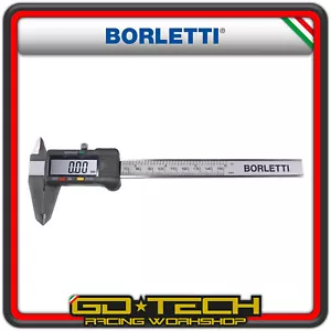 CALIBRO DIGITALE BORLETTI 150mm CDJB15 EXTRA PRECISO ELETTRONICO con DISPLAY LCD - Foto 1 di 2