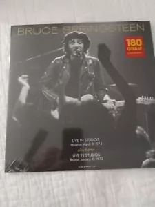 Bruce Springsteen 180 Gram Vinyl - Live in Studios - 3/74 & 1/73 NEW - Picture 1 of 2