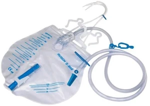 Rüsch S-Bag A Urinbeutel, geschl. Urindrainagesystem 120cm Schlauchlänge, 2000ml - Bild 1 von 1