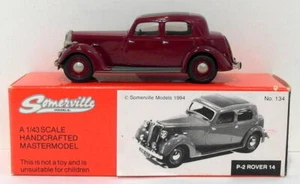 Somerville Models 1/43 Scale 134 - P-2 Rover 14 - Maroon - Picture 1 of 4